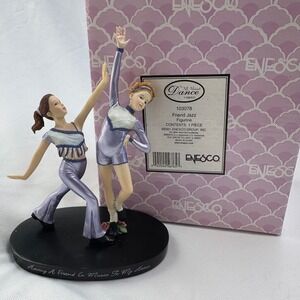 Enesco Its All About Dance Friend Jazz Figurine 103078 Lavender Dancers 2001